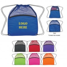 Mesh Sports Pack w/ Zippered Pocket Mesh Sports Pack w/ Zippered Pocket